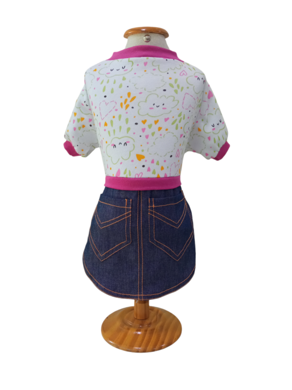 Vestido Saia Jeans - Image 4