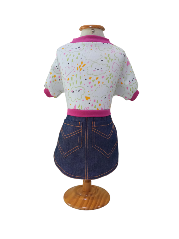 Vestido Saia Jeans