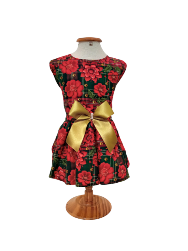 Vestido Flores do Natal